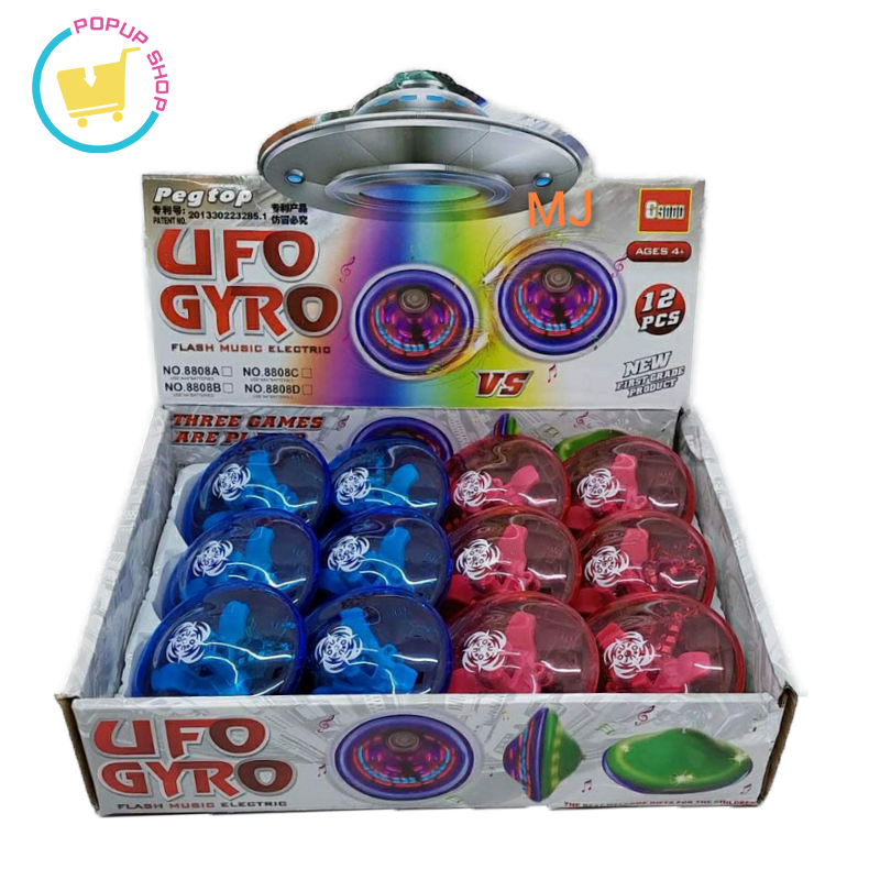 Mainan anak bentuk Gangsing UFO Gyro