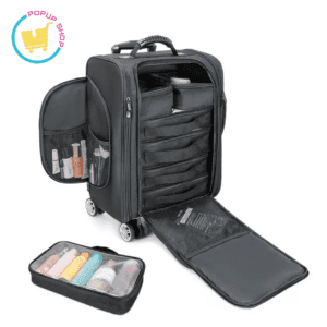 Stagiant Rolling Makeup Case Professional Travel Makeup