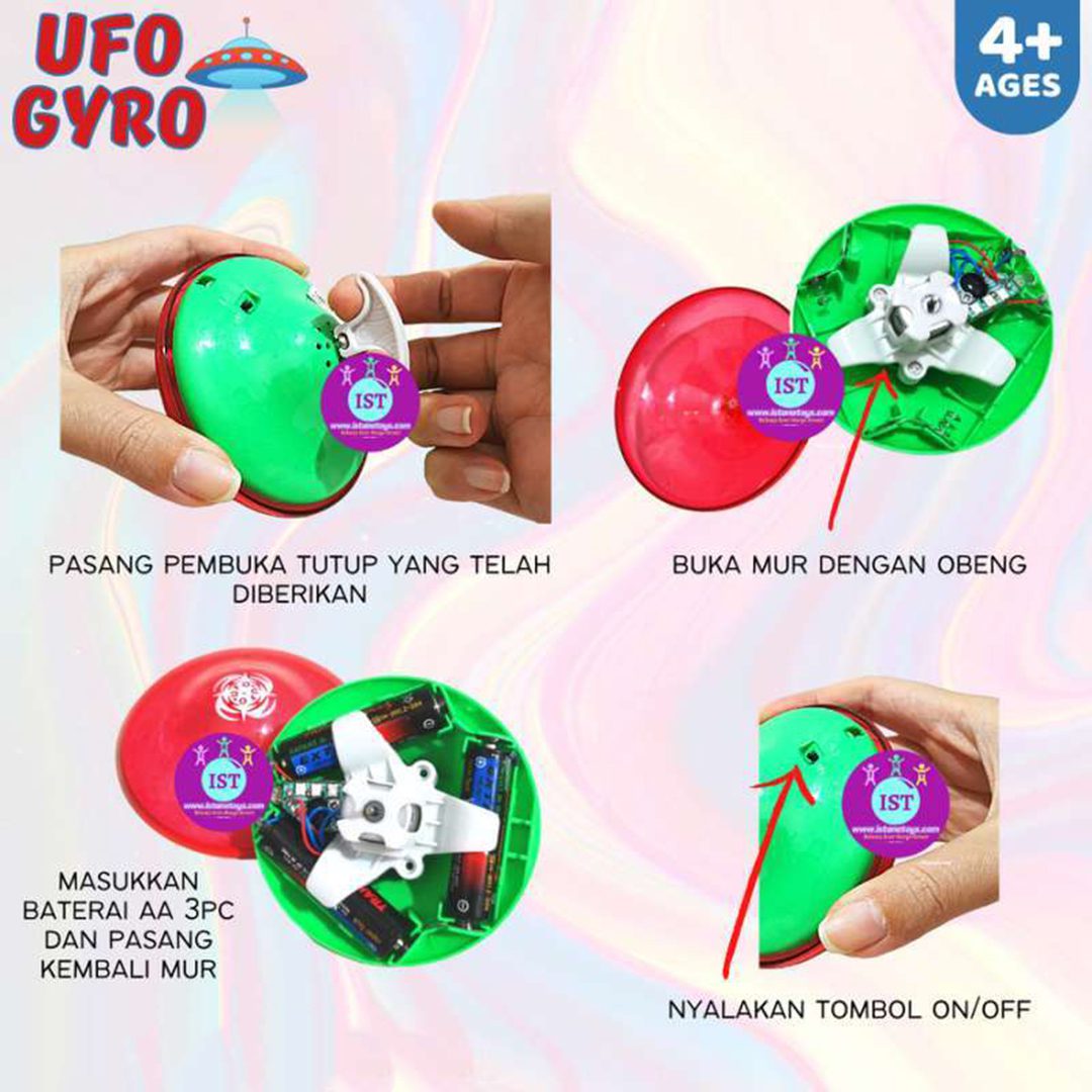 no brand mainan gangsing ufo gyro music lampu no 8808bd full02 sxcmvt68